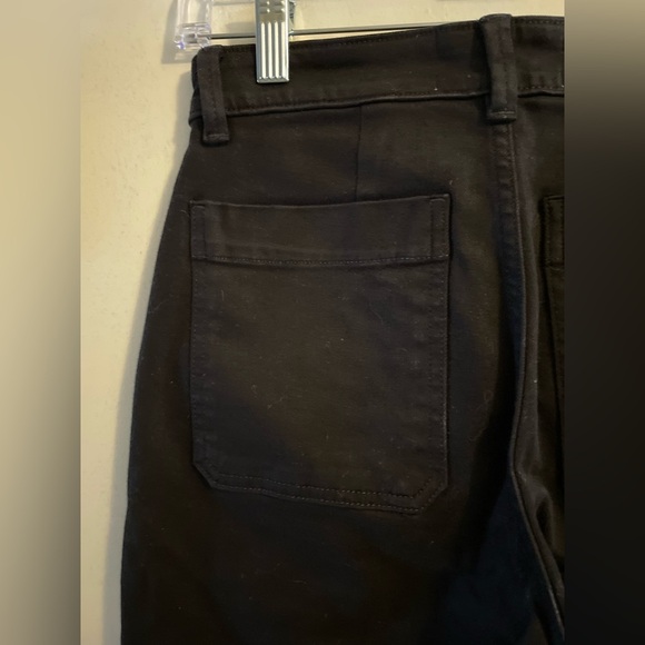 Everlane Straight Leg Crop Jeans Black Size 0 Short - Picture 7 of 11